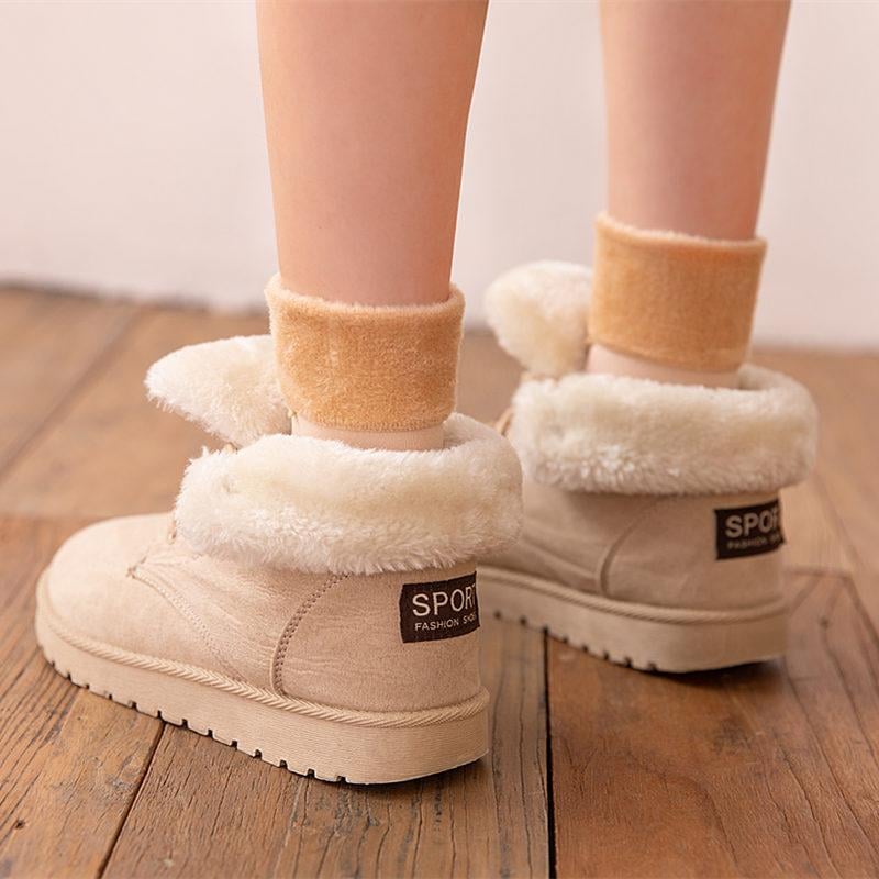 💖Pogrubiające zimowe skarpetki śnieżne z miękkiego aksamitu🧦