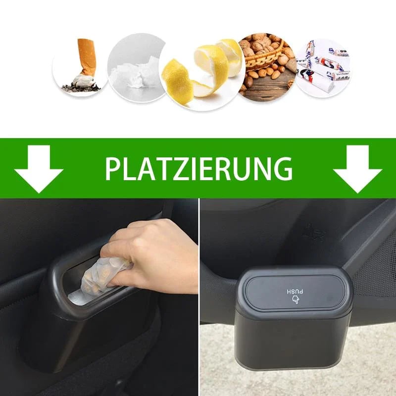🔥Plastikowy kosz na śmieci do samochodu🚗
