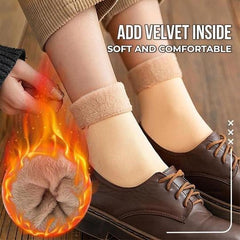 💖Pogrubiające zimowe skarpetki śnieżne z miękkiego aksamitu🧦