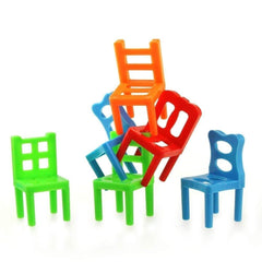 🎁Świąteczna gorąca wyprzedaż 48% OFF - Gra w balansowanie wieży z krzesłami 🎄